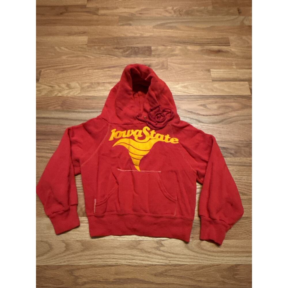 RARE Vintage Kids Iowa State Cyclones Hoodie 1930s Logo Size 4/5 ? Read